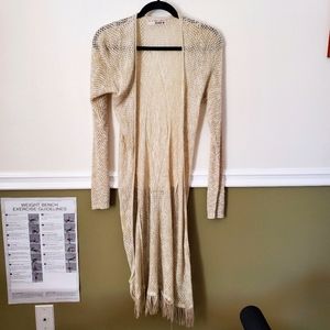 Knit sweater/ cover up